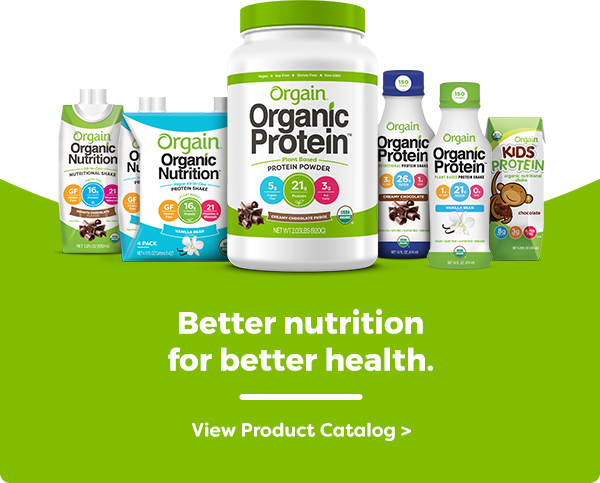Better nutrition for better health. View Product Catalog.