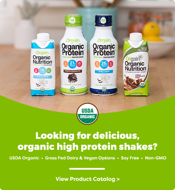 Looking for delicious, organic high protein shakes? USDA Organic | Grass Fed Dairy & Vegan Options | Soy Free | Non-GMO