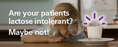 Are your patients lactose intolerant? Maybe not!