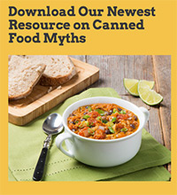 Download Our Newest Resource on Canned Food Myths